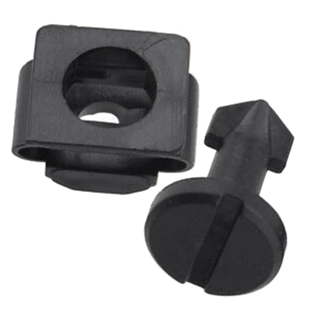 AT77 Engine Cover Undertray Wheel Arch Screw Plastic Black for Honda 91501-SS8-A01, 91601-SS8-A01