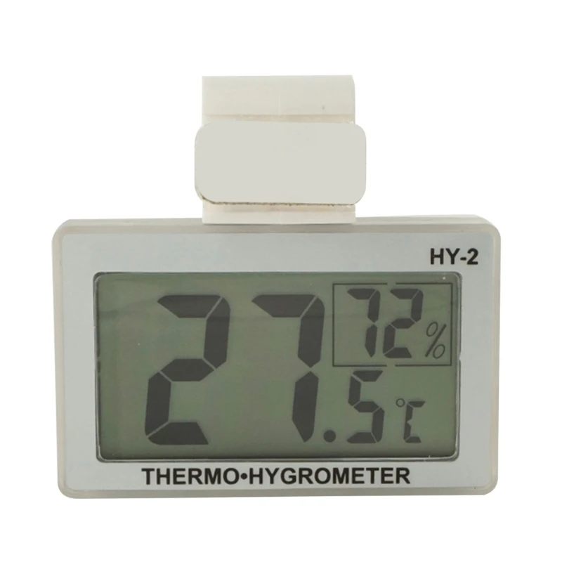 Digital Reptiles Thermometers Hygrometer LED Display Tanks Thermometers Accessory for Reptiles Tanks Snake Tanks Accessories