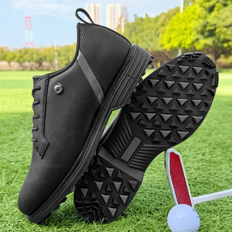 Professional Golf Training Shoe for Men Leather Walking Shoes Mens Designer Golf Sneakers Man Luxury Brand Golf Shoes Men