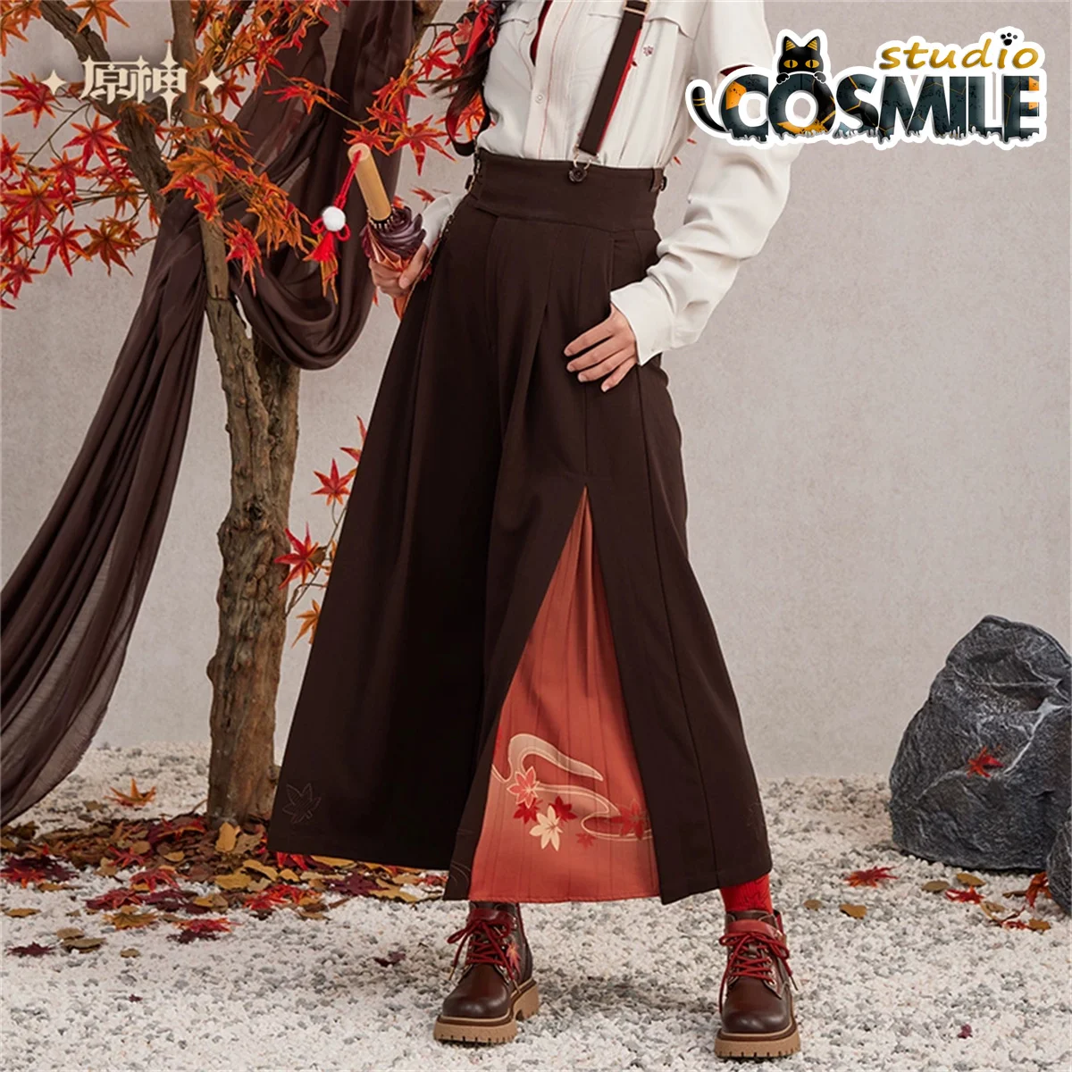 Official Genshin Impact Kaedehara Kazuha かえではら かずは Haori Maple Leaf Men Woman Fashion Casual Wide-leg Pants Cosplay Dec