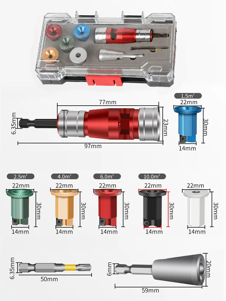 Pelacables eléctrico, herramienta de pelado rápido, cables para máquina peladora de taladro eléctrico, herramientas de pelado de cables