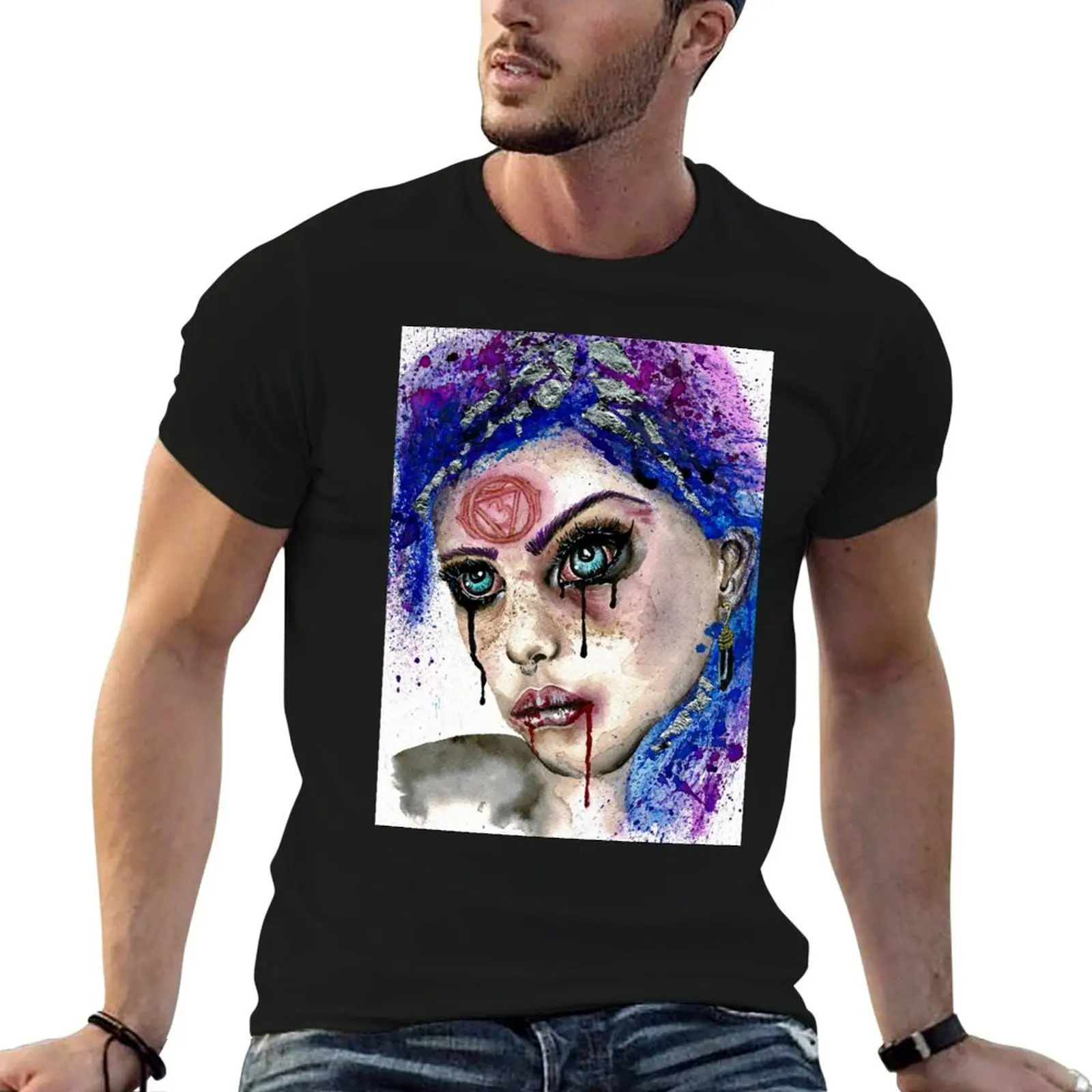 Dark Night Of The Soul - Healing T-Shirt tops street wear men t shirt