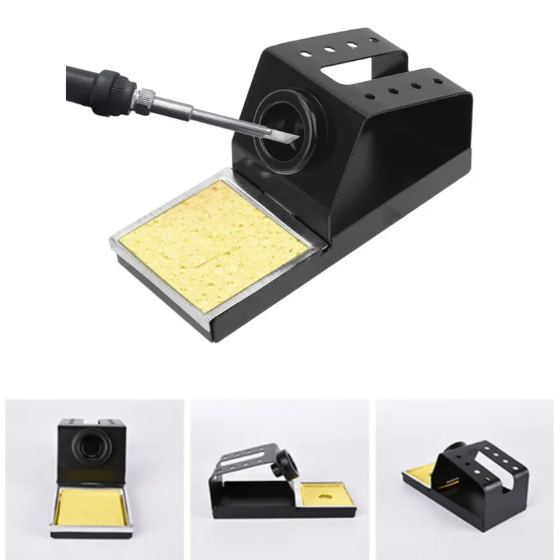 Electric Soldering Iron Rework Solder Bracket 936 Soldering Iron Stand Station Metal Welding Tools Portable Electrical Work