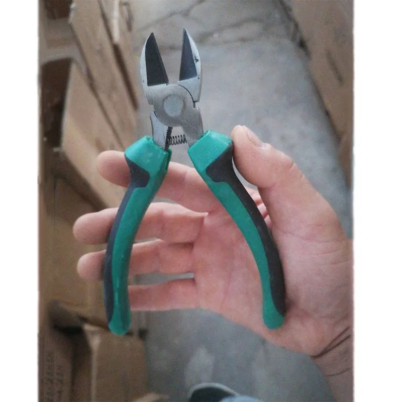 Diagonal Cutting Pliers Multifunctional Electrical Cutting Plier Polishing Rust Proof Wear-resistant Clamp Chrome Nickel Cutting
