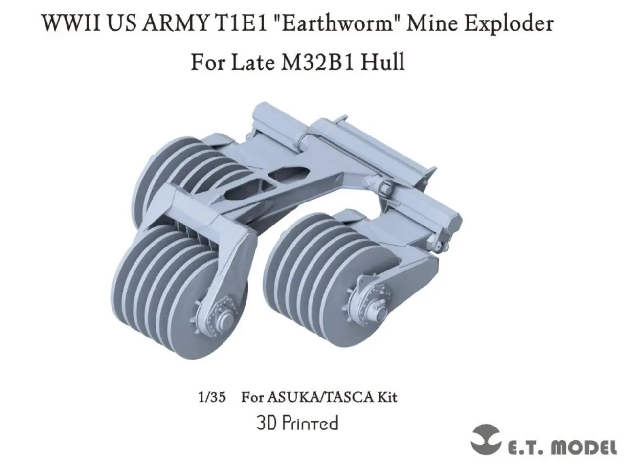 ET MODEL P35-041 1/35 WWII US ARMY T1E1 