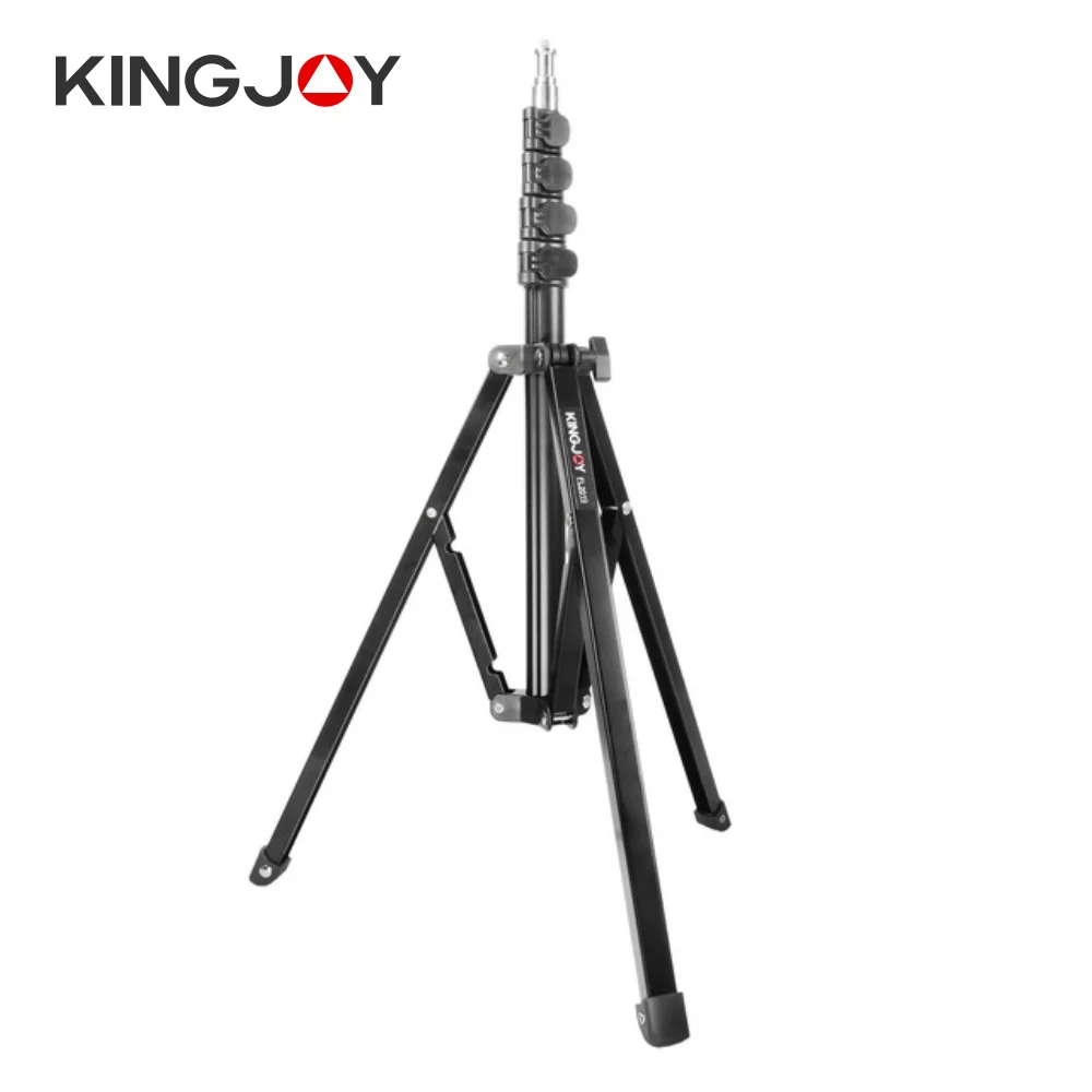 

KINGJOY 180/182CM Photography Studio Adjustable Light Stand Portable Tripod Stand With 1/4 Screw Head For Flash Photo Studio