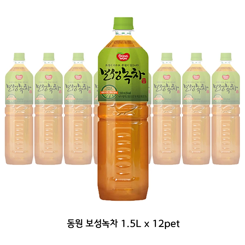 Dongwon Boseong Grüntee 1,5 l x 12 Flaschen