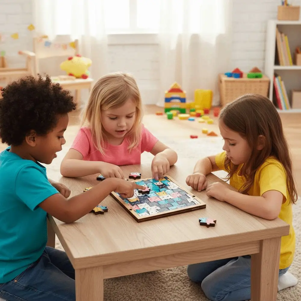 Interessante speziell geformte Holzpuzzles, pädagogische Heimdekoration, Katzenpuzzles, Tier, unregelmäßige Katzenpuzzle, Kindergeschenk