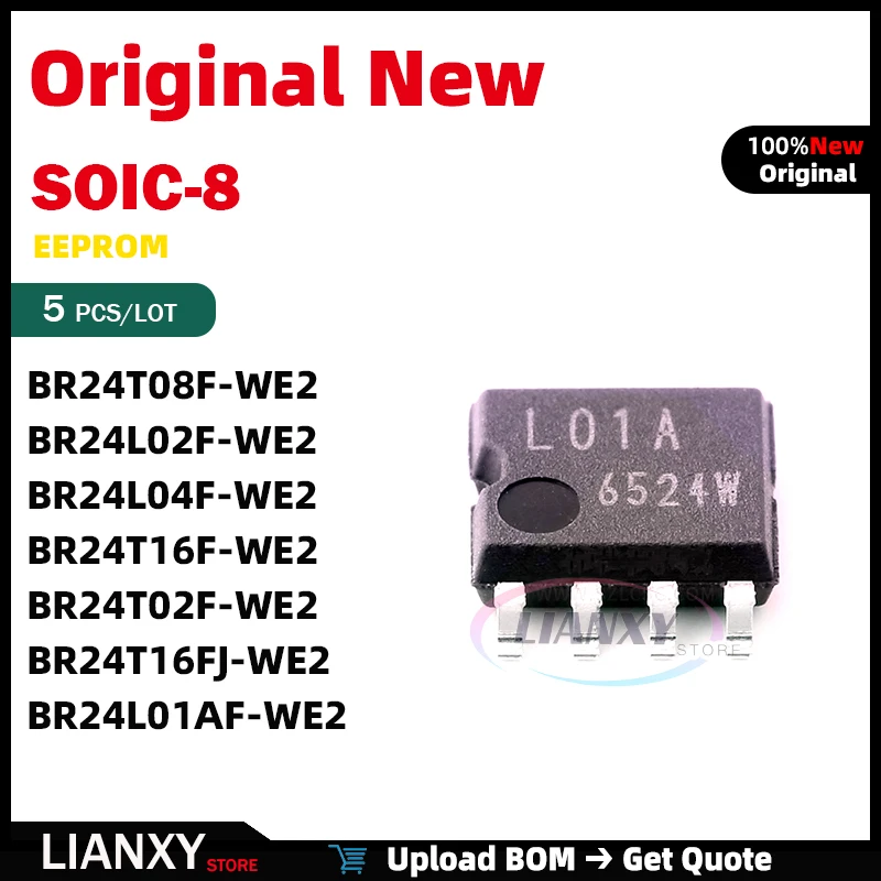 5Pcs Sop-8 Br24T08F…