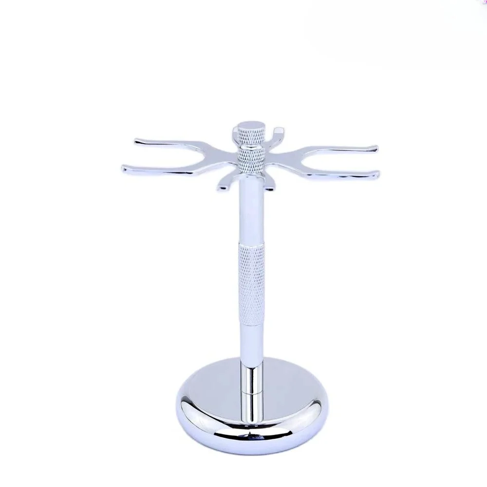 Yaqi 2026 Shaving Stand 4 prongs for 24mm 26mm 28mm Shaving Brushes