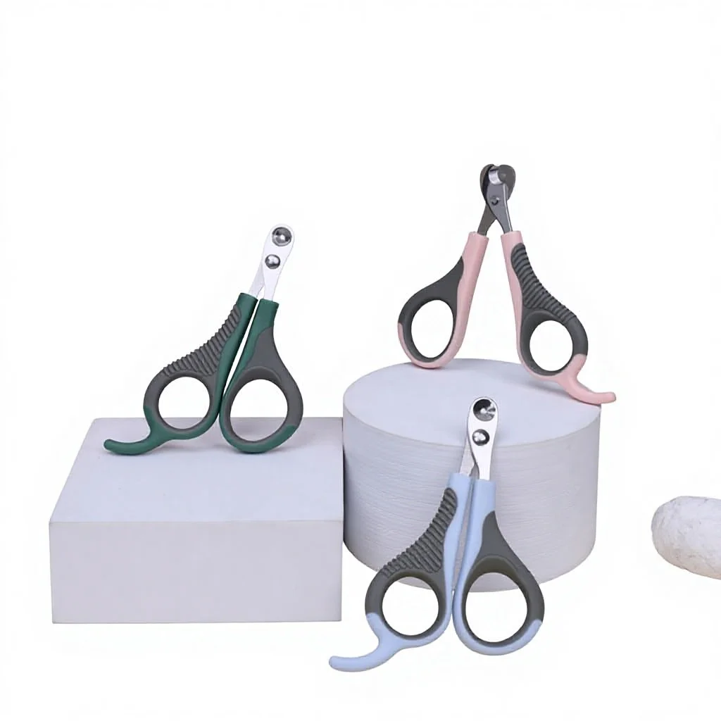 

Anti-cut vascular round mouth small pet nail clippers (for dogs and cats)