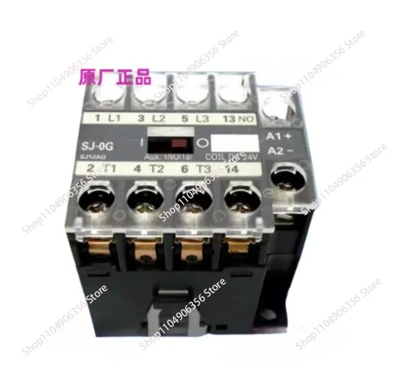 Original genuine for Fuji contactor SJ-0G OG SJ12AG DC24VDC48VDC12V