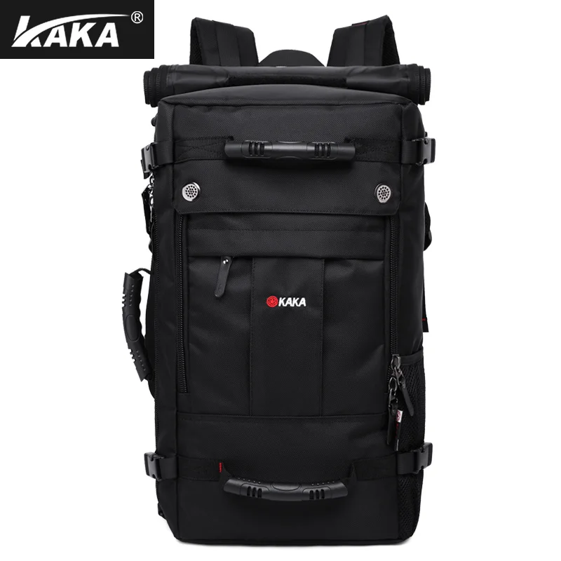 KAKA 50L Waterproof Travel Backpack Men Women Multifunction 17.3 Laptop Backpacks Male outdoor Luggage Bag mochilas Best quality