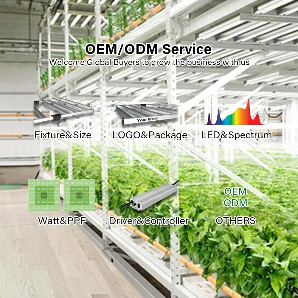 hydroponic 1000w full spectrum led grow light