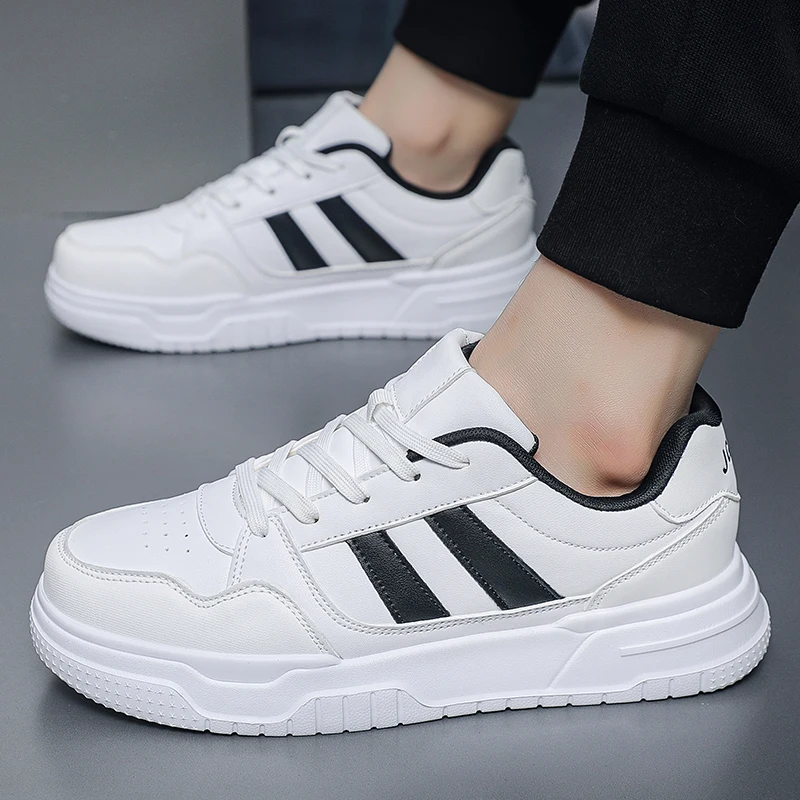

Fitness Walking Thick Sole Sneakers Unisex Rotary Buckle Shock Absorbing Non Slip Outdoor Racing Shoes