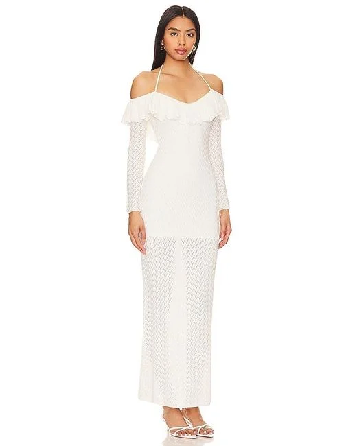 Personalizzato di alta qualità Halter alla caviglia Lunghezza tre quarti Backless Bianco scollo a V Abiti De Graduacion Cortos Kırm Russa Elbise