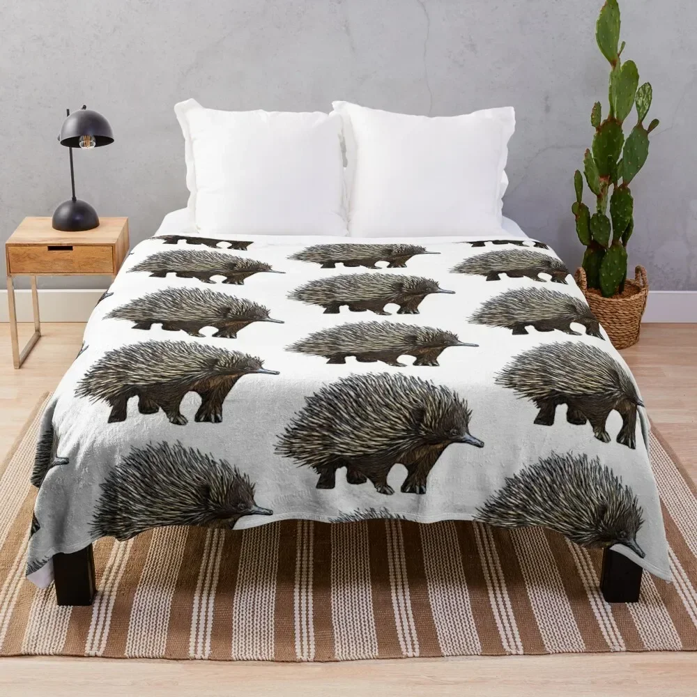 Echidna Throw Blanket Cute Blankets For Sofas Decorative Beds Blankets