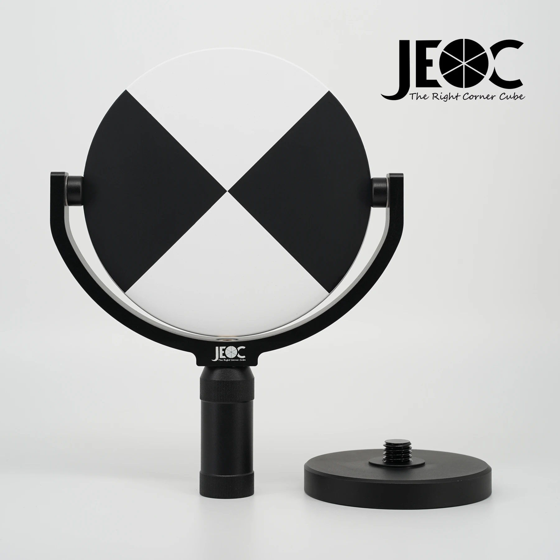 Imagem -04 - Jeoc Paddle Scanner Alvo para Faro Laser Tracker Alvo de 155 mm com sem Montagem Magnética Acessórios Topografia