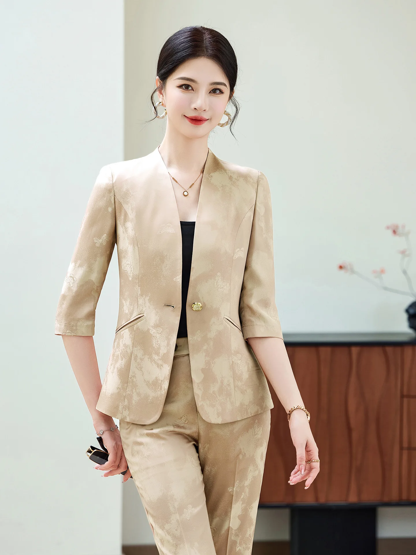 Modekantoor Dames Blazer en Br - Women Formal Wear Blazer Set recensie en prijs