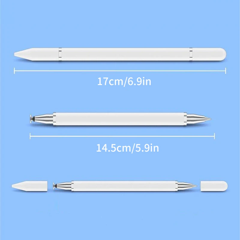 Pensil Tablet layar sentuh kapasitif, Pen untuk Tablet Android Universal layar menggambar pena sentuh