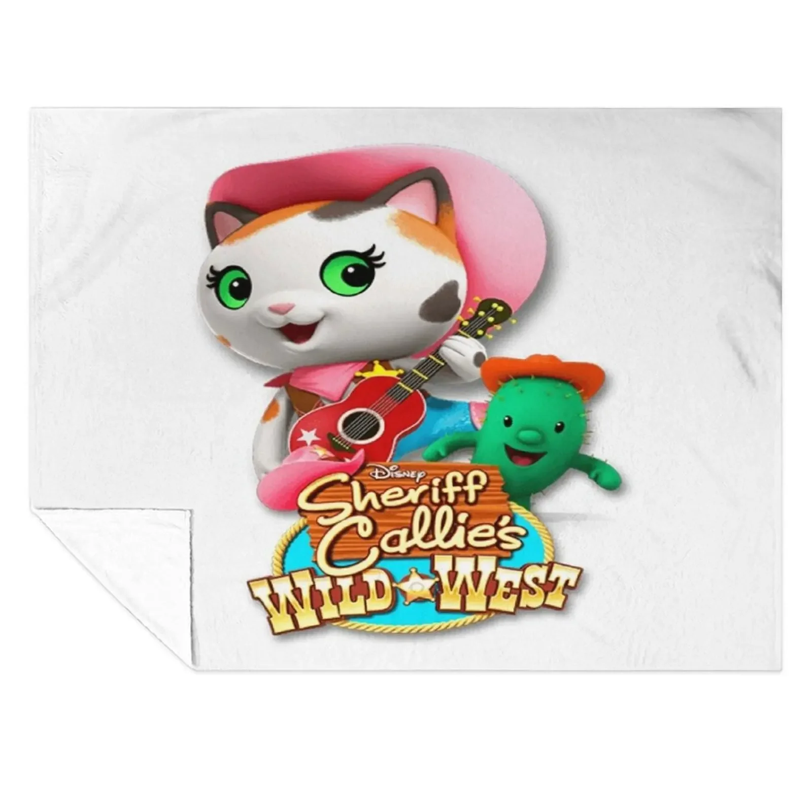 

Sheriff Callie's Wild West gift for fans kids girl boys Throw Blanket Furrys Shaggy funny gift Hairys Blankets