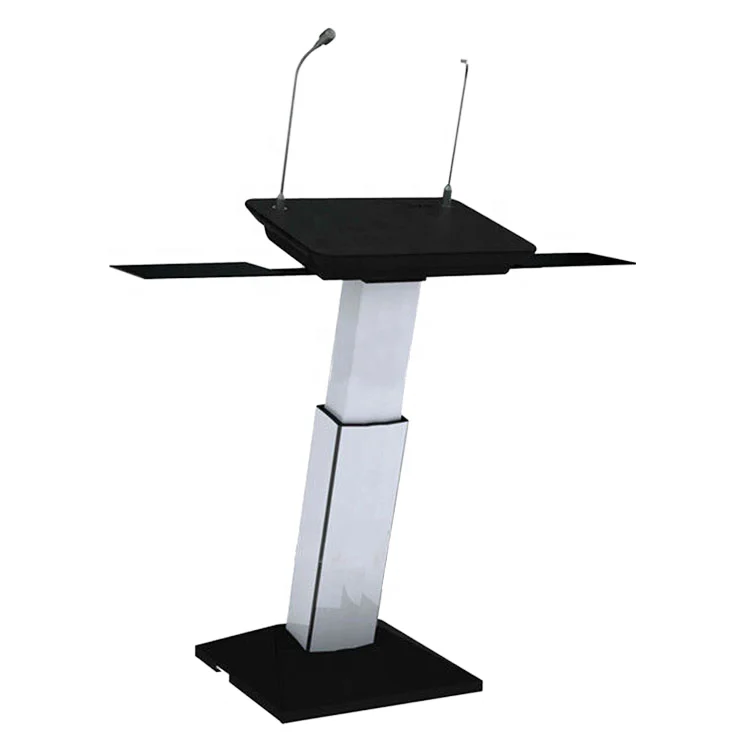 

Умная деревянная церковная кафедра с регулируемой высотой, модель подиума HJ-YJ21S для офисного оборудования для речевой кафедры