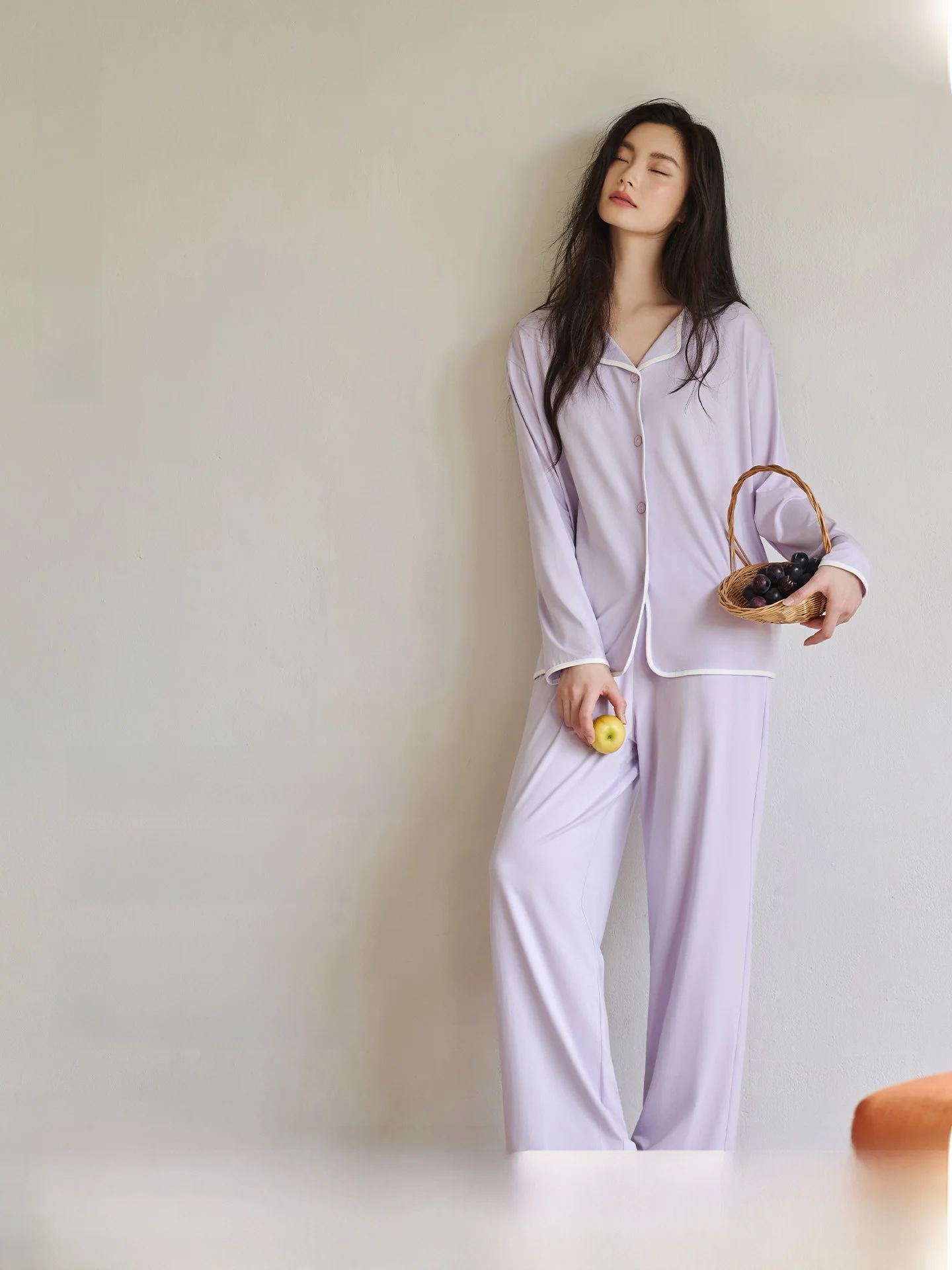 pyjama-en-coton-modal-ultra-doux-pour-femmes-long-vetements-de-maison-ete-anti-acariens-antibacterien-respirant-confortable