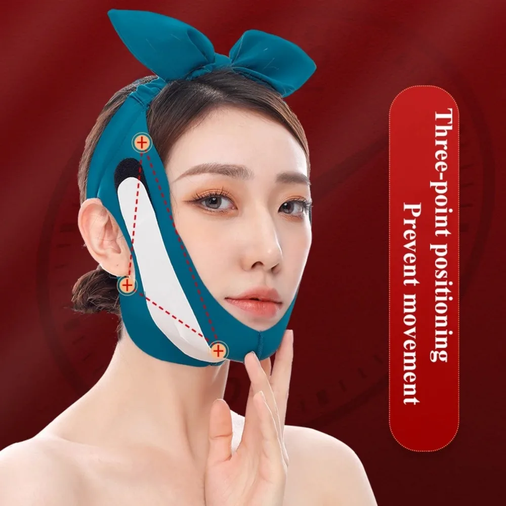 Adjustable Face Slimming Bandage V Line Face Shaper Chin Cheek Lift Up Belt Far-infrared Facial Anti Wrinkle Strap Skin Care