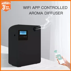 Waterless Aroma Diffuser 300ml WIFI Control Essential Oil Diffuser Timer Function Aromatic Fragrance Device For Home Hotel