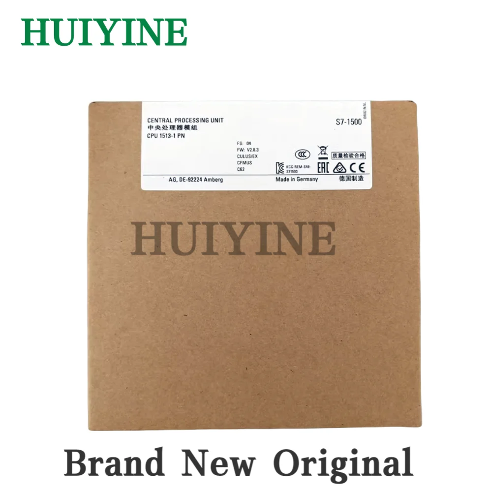 ใหม่ Original 6ES7513-1AL02-0AB0 6ES7 513-1AL02-0AB0 SIMATIC S7-1500 CPU 1513-1 PN PLC โมดูล