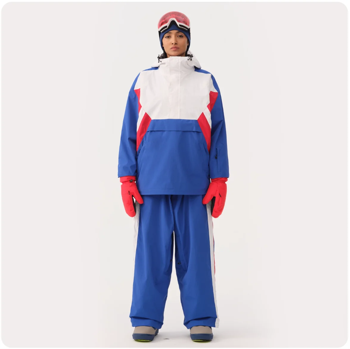 

Gsou Snow 2025 Unisex Ski Jacket & Pants Set Waterproof Windproof Snowboard Suit for Men Women All-Mountain Snowboarding Outfit