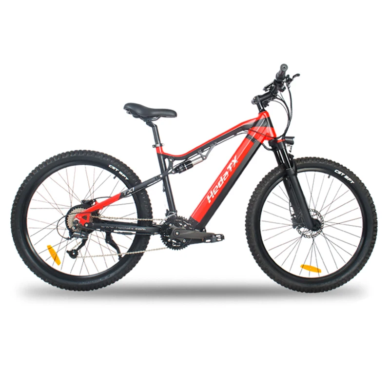 48V 15.6Ah 27.5x2.4 Inch Tire 500W Power Motor Electric Mountain Bike Electric Bicycle with Lithium Battery Snow E-Bike