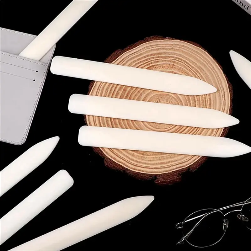 80 Pack Bone Folder Tool, Plastic Bone Folder Crafts Scoring Folding Creasing Paper Crafting Scrapbooking Tool