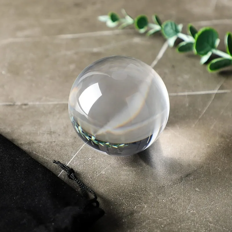 Acrylic Contact Juggling Ball Small Transparent Practice Juggling Ball with Bag for Beginners Small Hands Cosplay,7cm/ 2.8inches