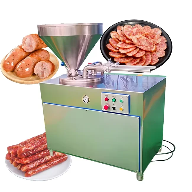 Small 26l Sausage Enema Make Filler Stuffer I German Hungarian Electric Enema Extruder Fill Machine