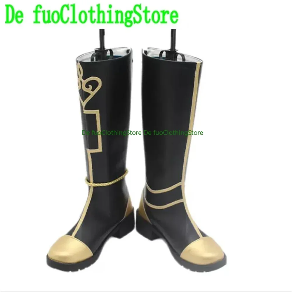 DefuoClothing شياو جينشين تأثير تأثيري أحذية الأحذية لعبة أنيمي حفلة الهالوين عيد الميلاد متجر الأحذية #2