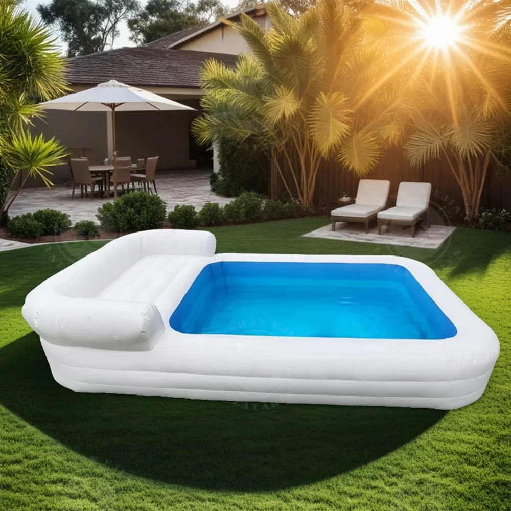 

Family Party Outdoor Inflatable Sofa Pool Two in One Sofa and Pool for Kids Adults