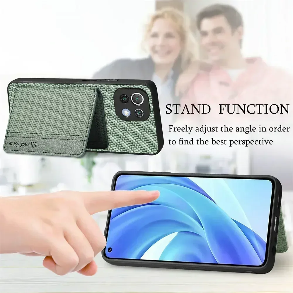 For Xiaomi 17T 15T Pro 14T 13T 14 11T 17 T 5G Back Case Leather Magnet Phone Mi 11 Lite Redmi Note 15 14 13 12 10 Pro Plus Funda