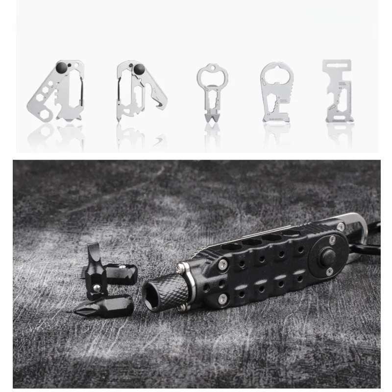 

Multi-purpose Screwdriver set Multi-Purpose Tool Mini Tool pen Outdoor Magic driver with light