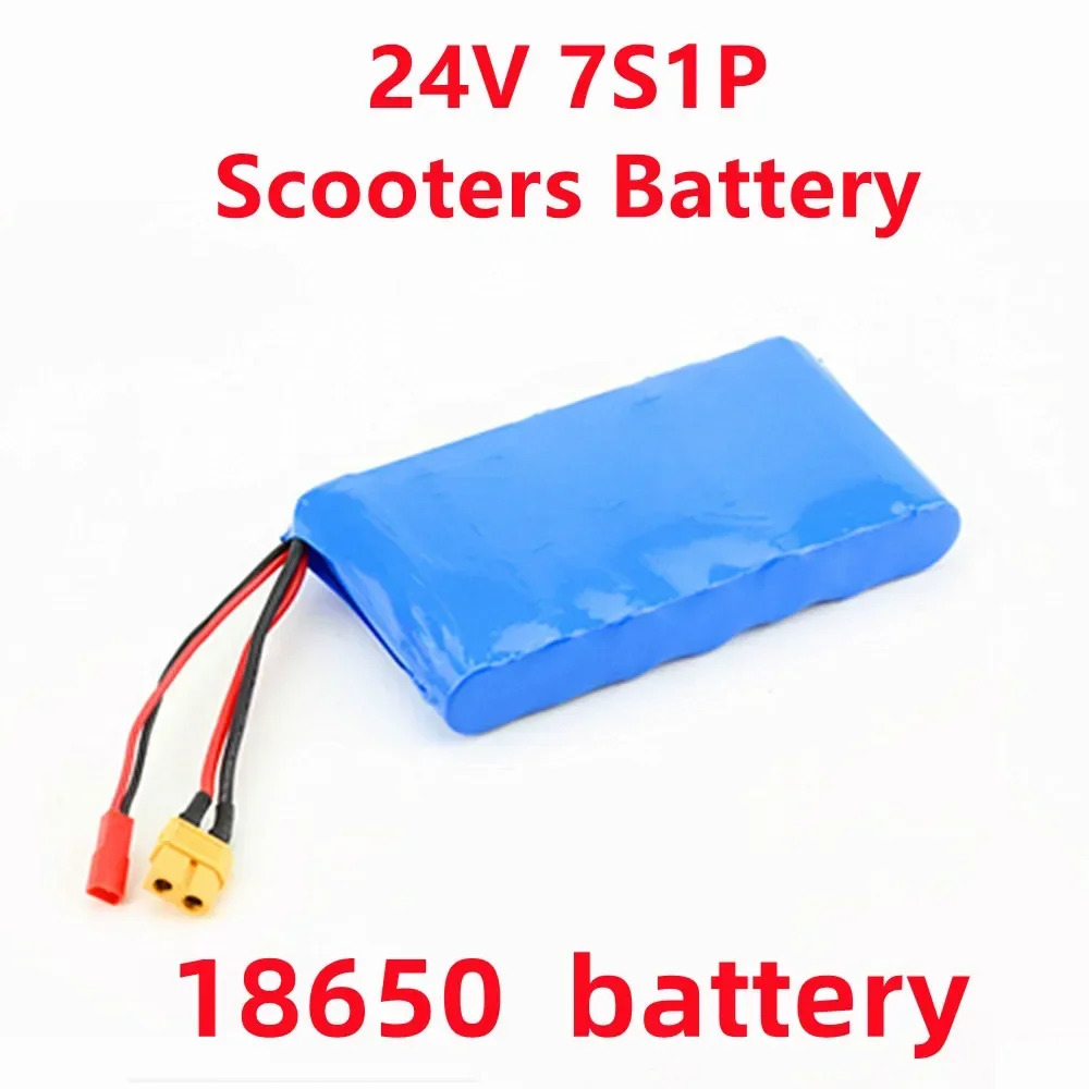 

24V Scooters Battery 7S1P 3000mAh Lithium-ion Battery Pack for Small Electric Unicycles Scooters Toys Built-in 18650 battery