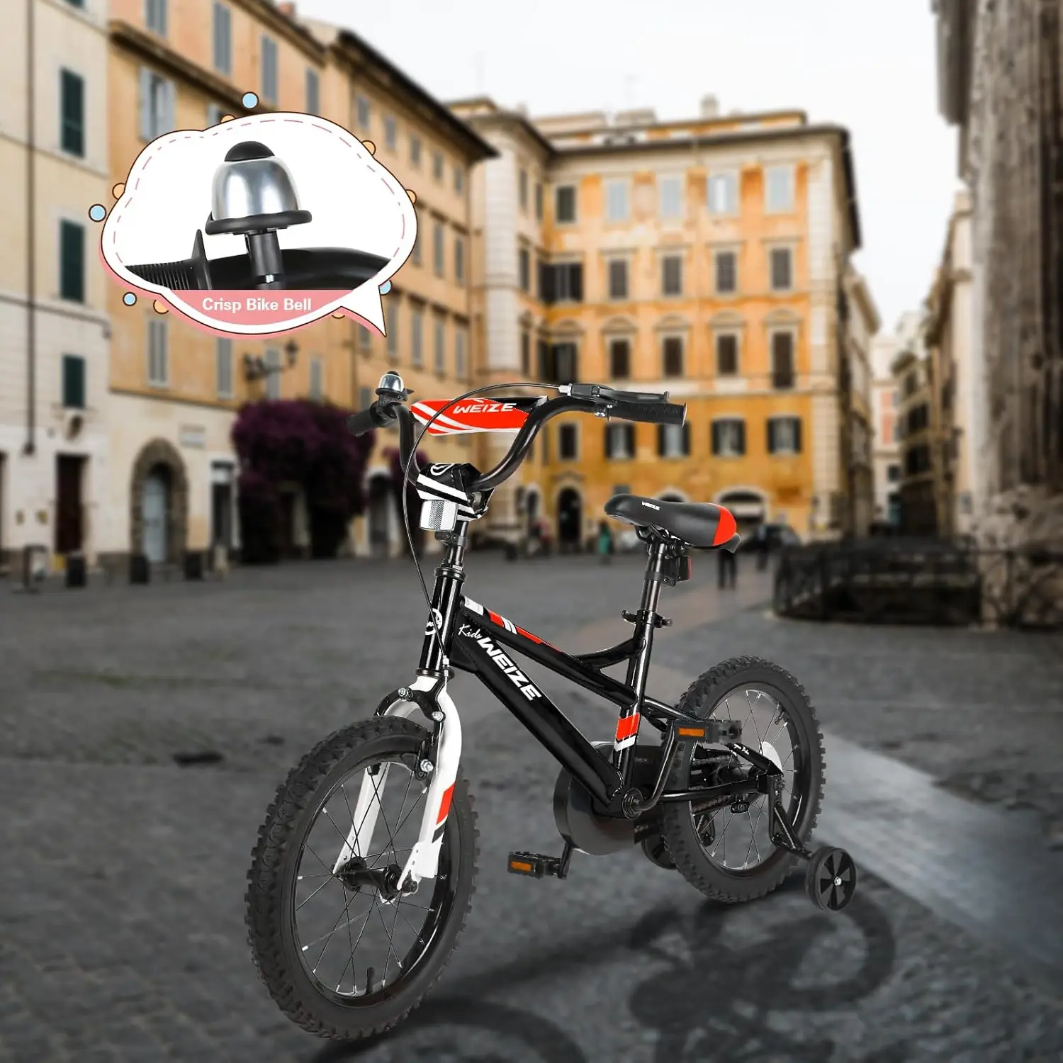 Rower dla dzieci, 14 16 20 rower dla dzieci Cal dla chłopców dziewcząt w wieku 3-12 lat, wysokość jeźdźca 38-60 Cal, hamulec kolejki, wielokrotne Co