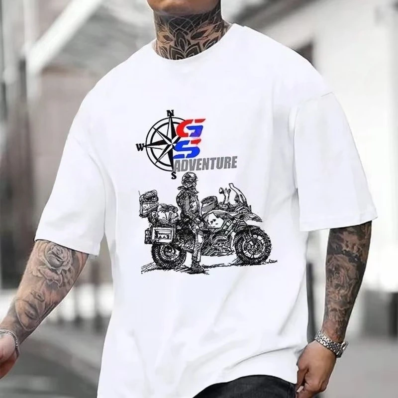 Men Clothing New Best Of Drive The Classic Motorcycle GS 1250 R 1250 GS E30 Cotton Moto T-Shirt Casual Short Sleeve O-neck Tops