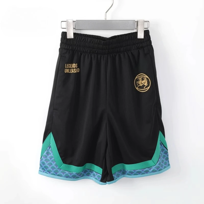 

Мужские летние спортивные тренировочные удобные дышащие свободные баскетбольные шорты с 3D принтом, быстросохнущие мужские спортивные шорты