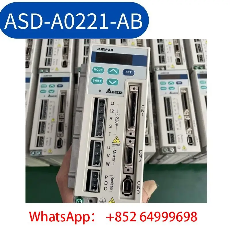 

second-hand Servo driver ASD-A0221-AB 200W tested ok