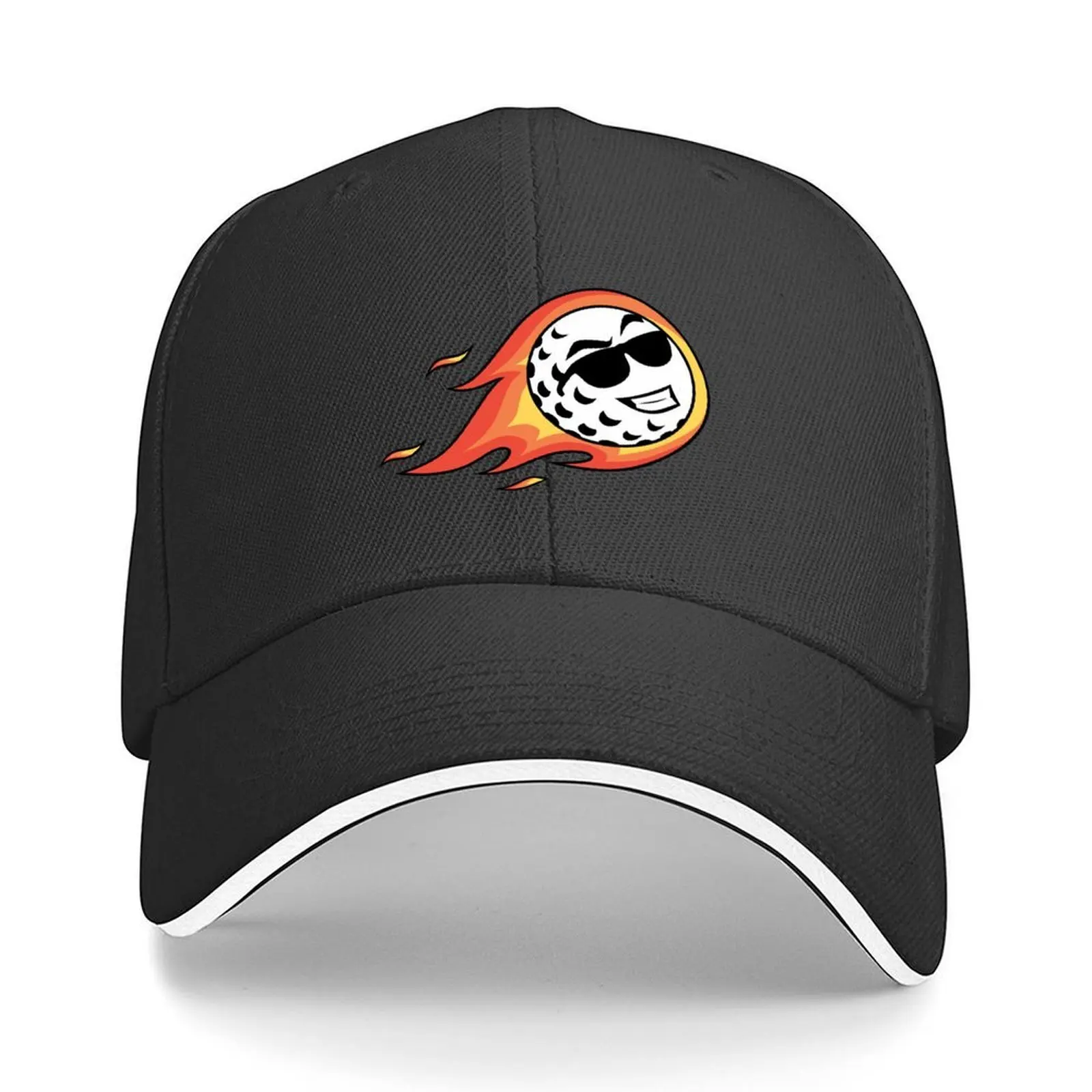 

Fire Ball Baseball Cap Hat Beach Golf Hat Man luxury woman cap fun hats Baseball For Men Women's
