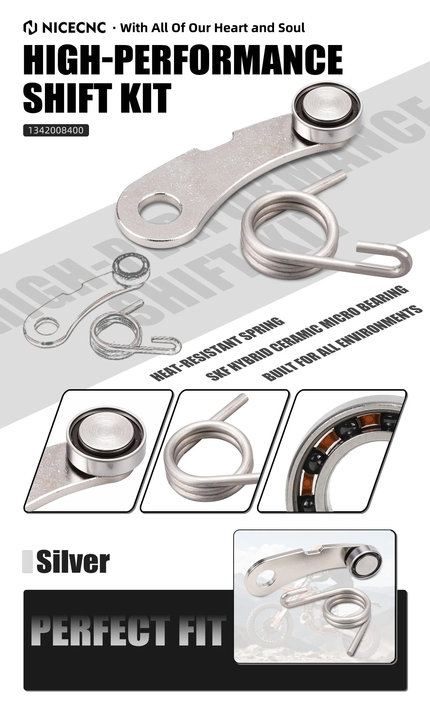 Hochleistungs-Motorrad-Schaltkit für Husqvarna Norden 901 KTM 790 Duke 890 Duke 790 ADV/R 890 Adventure/R 890 SMT 2018-2025 – Detail 1