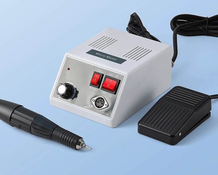 AZDENT Dental-Poliermikromotor mit 35000RPM Handstück-Set, Marathon Schnitzmaschine, Mikromotoreinheit, Laborzahnmedizin-Werkzeug – Detail 5