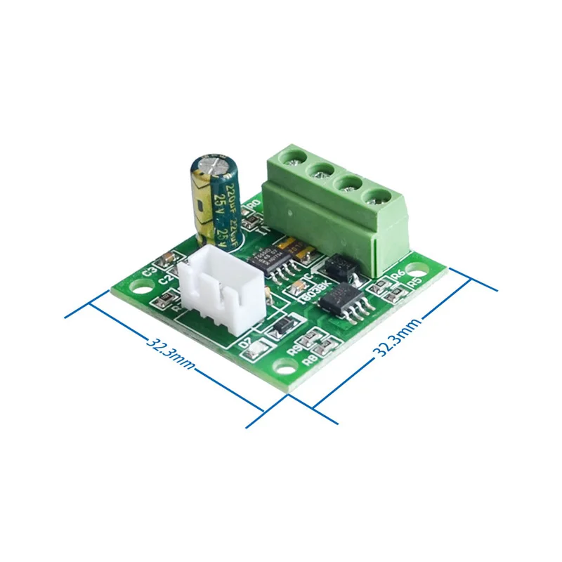 มอเตอร์ควบคุมความเร็ว pwmdc 3V 5V 6V 12V โมดูลควบคุมความเร็ว2A Governor1.8V 1803BW