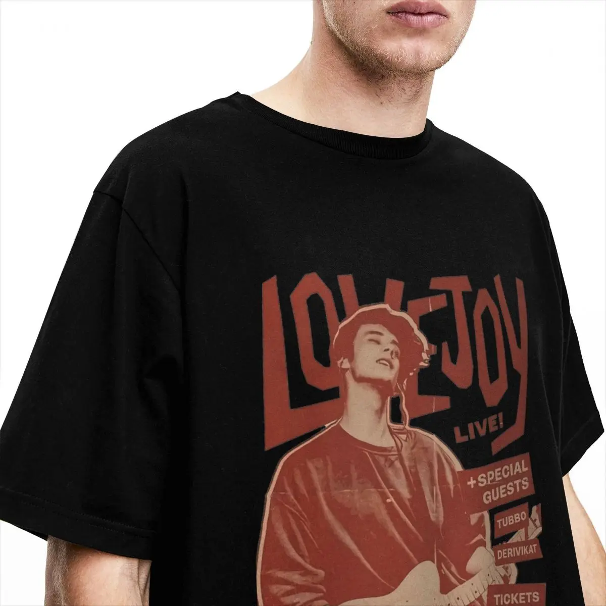 Lovejoy North Tour Concert Men Women's T Shirts Rock Music  Amazing Shirts Short Sleeve Round Neck T-Shirt Cotton Plus Size Tops