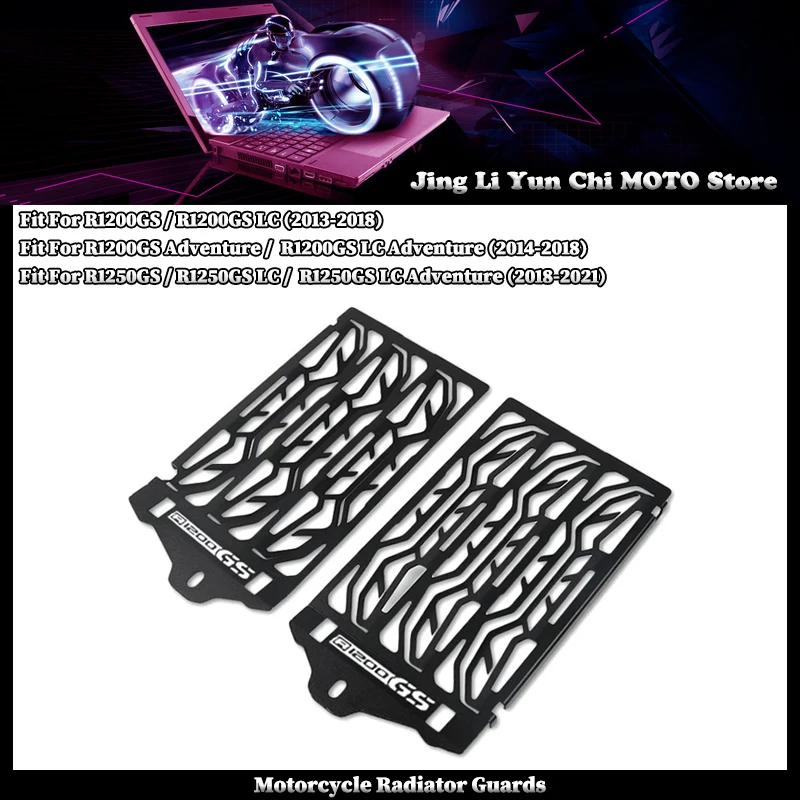 

Motorcycle Aluminum Radiator Grille Guard Cover Protection Fit For BMW R1250GS R1200GS LC Adventure ADV 2013-2021 2018